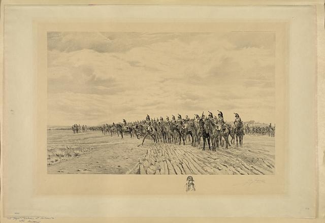 1805 Napoleon at Austerlitz / E. Meissonier 1878.