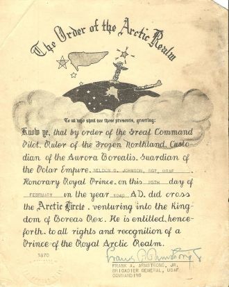 Weldon G. Johnson document