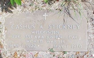 Cashus A. Stickney