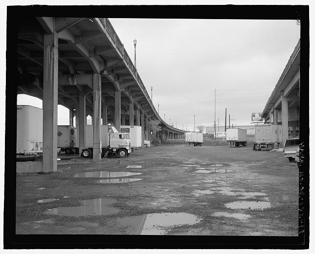 Substructure view of the Union Avenue Viaduct, view...