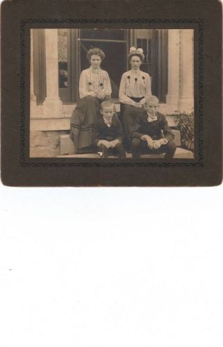 Two women and two boys