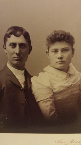Edwin & Edna Burdick, 1897