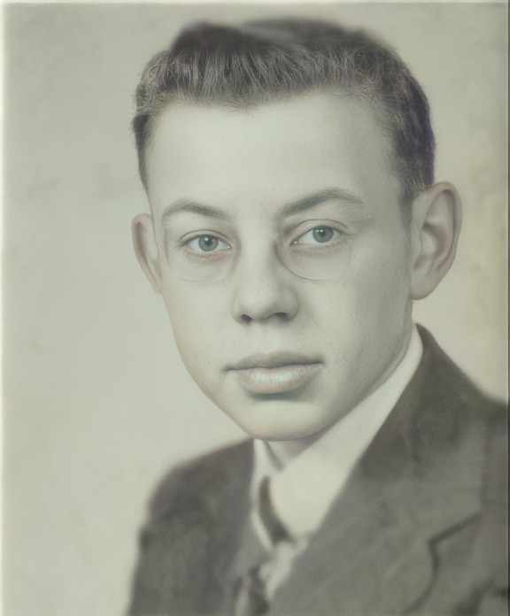 Harry in high school 
