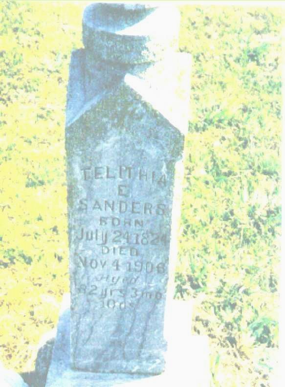 Telethia Elon Hightower Sanders Gravesite