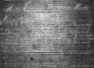 George & Fannie Dreher's Marriage License