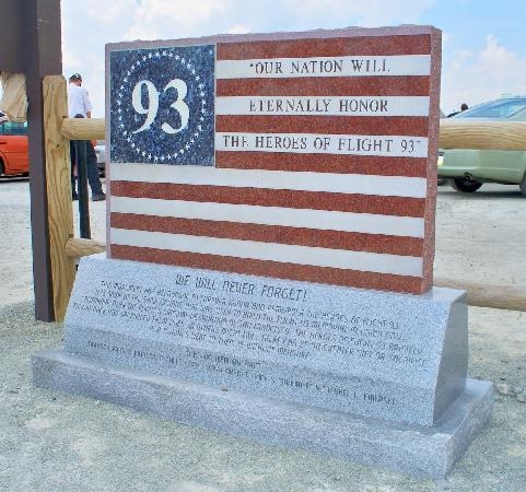 Flight 93 Memorial to victims of 9/11