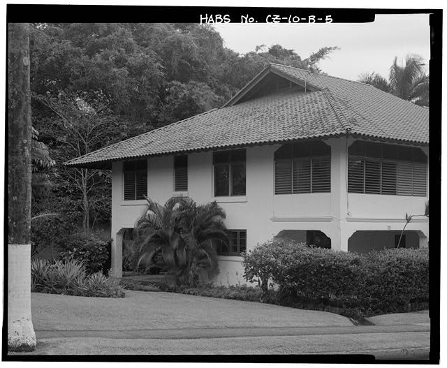 View of northwest side, facing east. - Albrook Air Force...