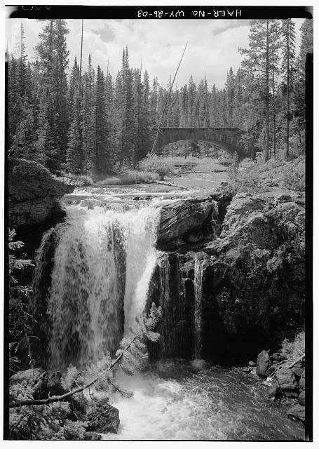 3. VIEW FROM NORTHEAST, FALLS IN FOREGROUND - Crawfish...