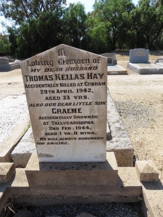 Thomas Kellas Hay gravesite