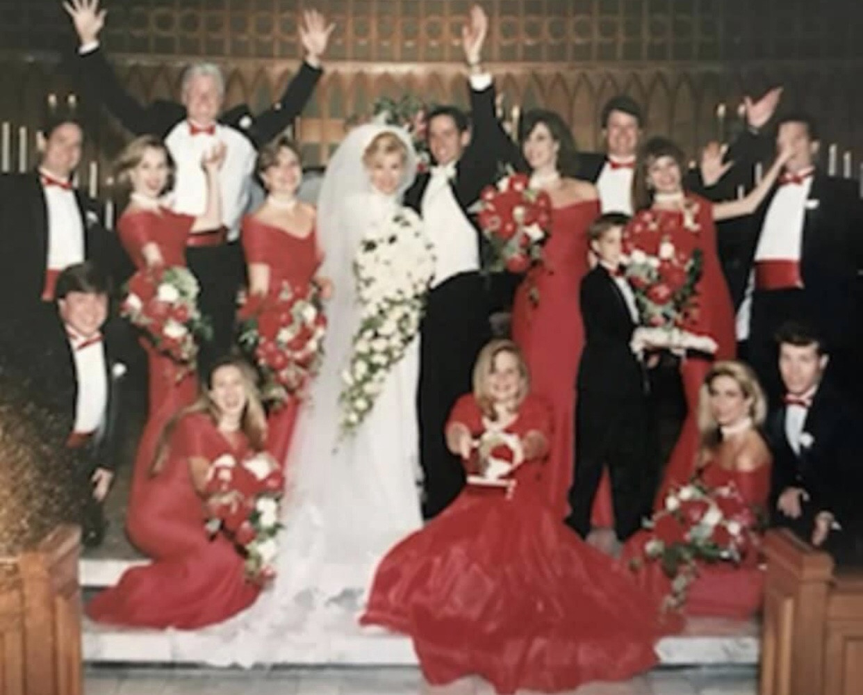 Wedding photo of Angela and Thomas 