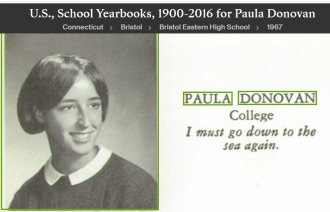 Paula Donovan--U.S., School Yearbooks, 1900-2016(1967)