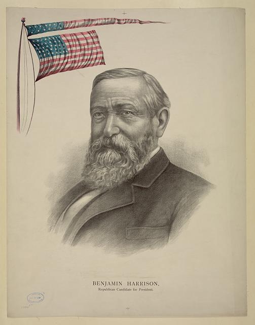 Benjamin Harrison, Republican candidate for president