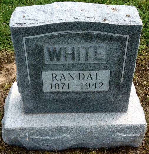 Randolph  White gravesite