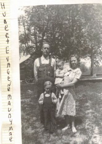 Hubert Dobbs with family