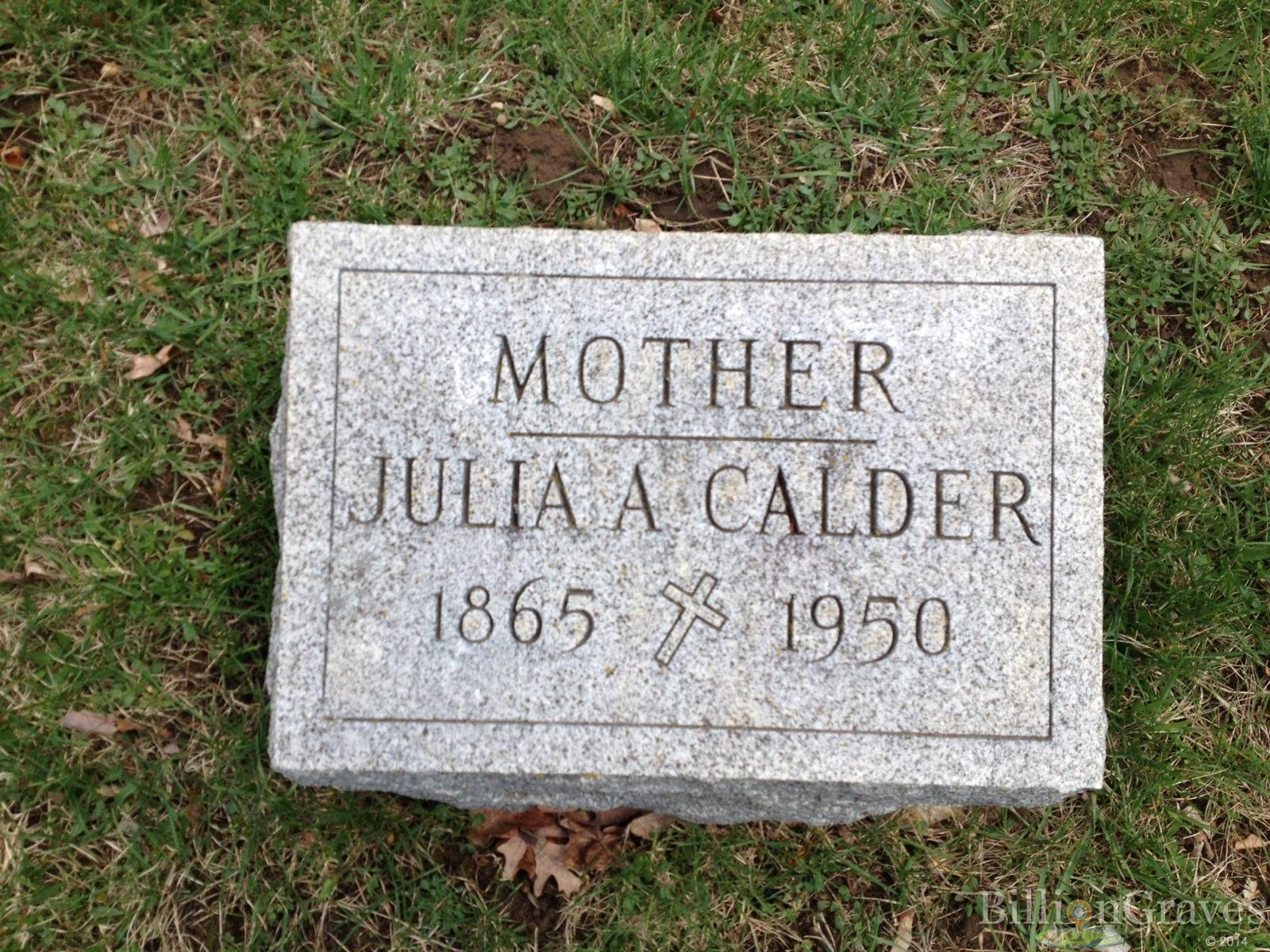 Julia A. (Lerg) Calder