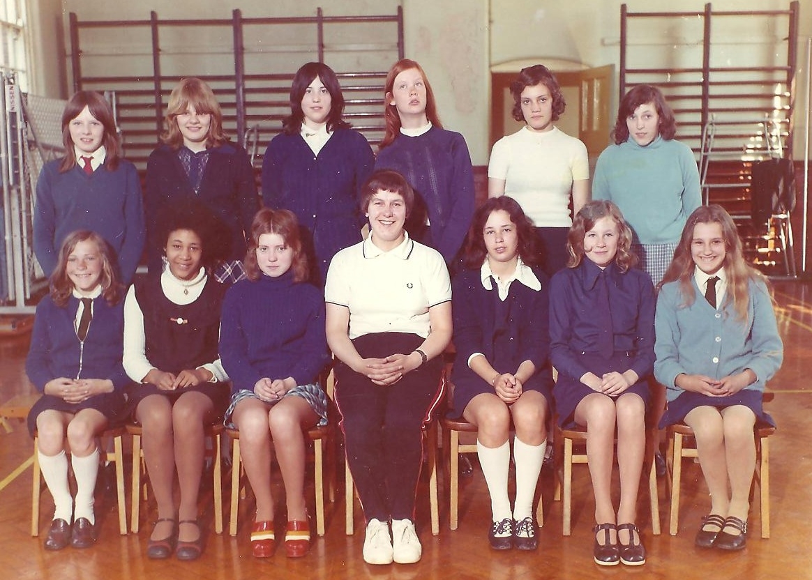 Elaine Griffiths at carlton school  uk 1973