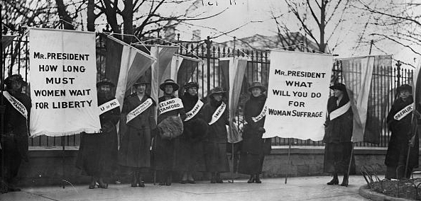 The first picket line - College day in the picket line