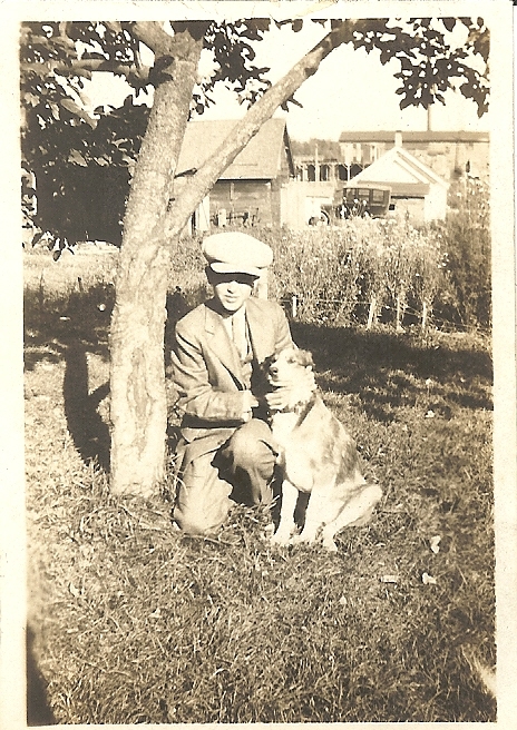 Kenneth unknown with dog