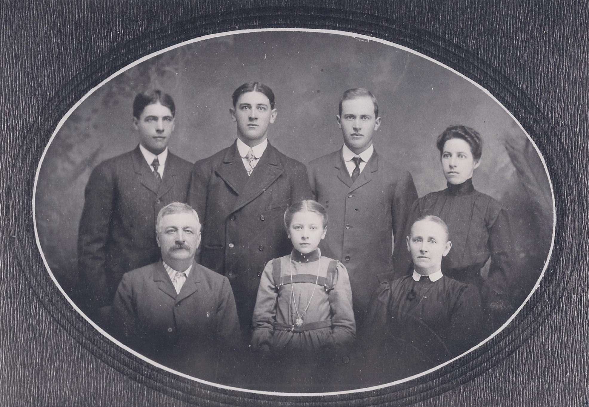 William Henry Cline family