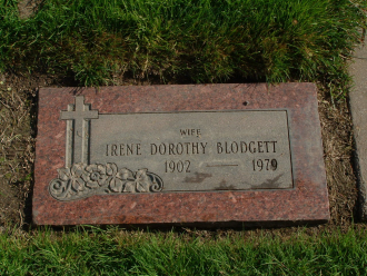 Irene Dorothy (Lockard) Blodgett