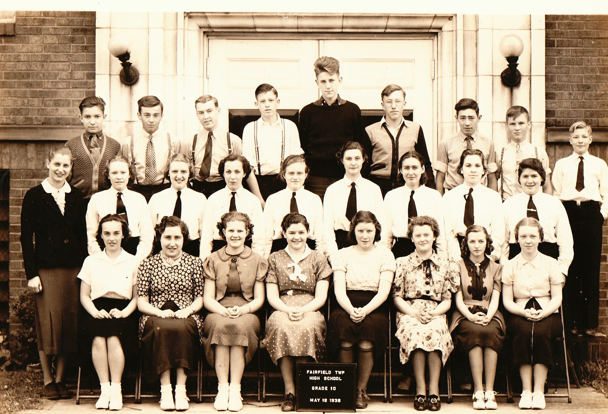 Columbiana High School, OH 1938