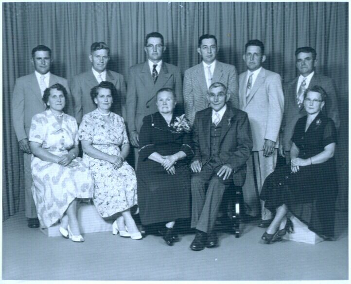Consant & Mary DeWind Family c1950