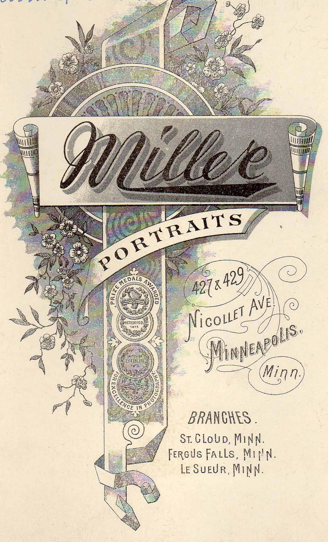 Miller,  Minnesota Photographer 1890
