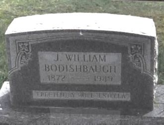 Tombstone: Bodishbaugh, John William
