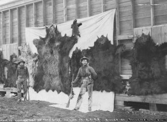 Bill Dupont photo Alaska, 1906, Hunting Bears