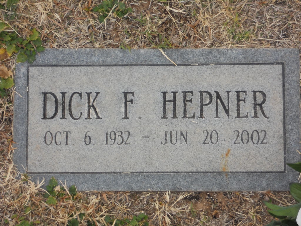 Richard Frank Hepner gravesite
