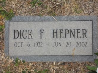 Richard Frank Hepner gravesite