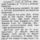 A photo of Clinton Carroll Cole