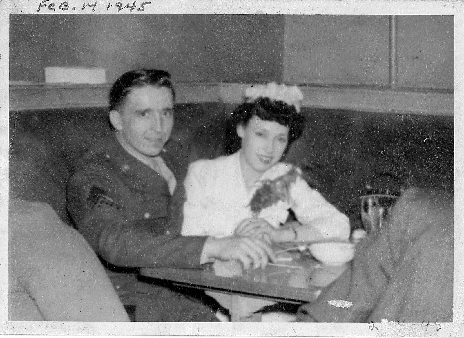 Alexander and Rita Sawetzka February 14, 1945