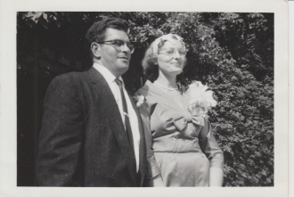 Irving & Miriam Baron August 29, 1958 Possibly New York, Brooklyn, 