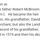 A photo of David II McBroom