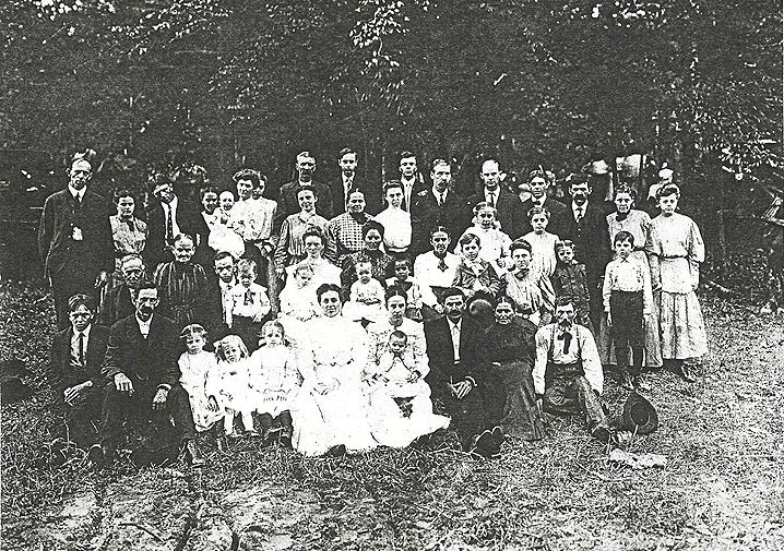 Sheeks Reunion Abt 1908, Part C