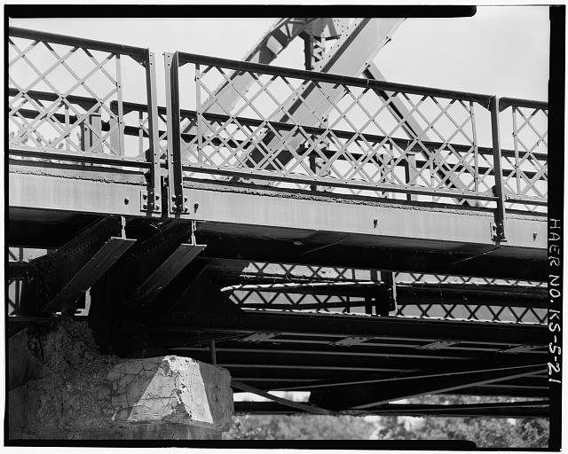 21. DECORATIVE RAIL ON SIDEWALK - Enterprise Parker Truss...