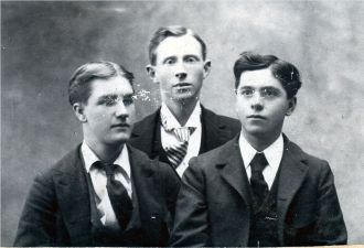 Three unknown men