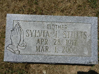 Sylvia Inez Stults Gravesite