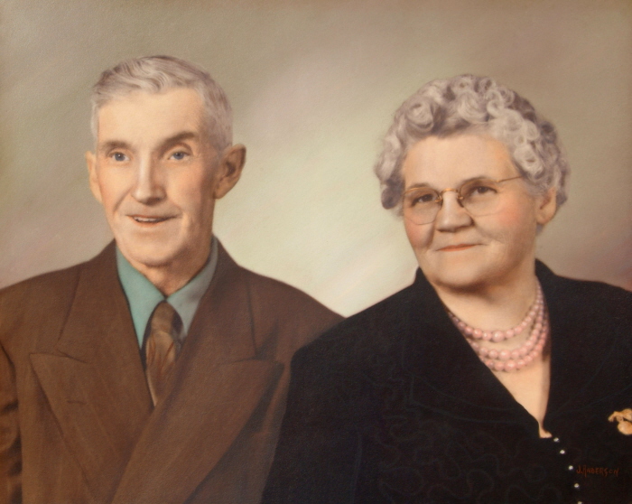 Merion James Crump & Ora Matilda Loper