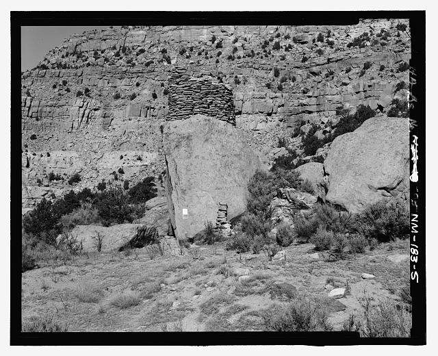 South side, looking north - Foothold Pueblito, Palluche...