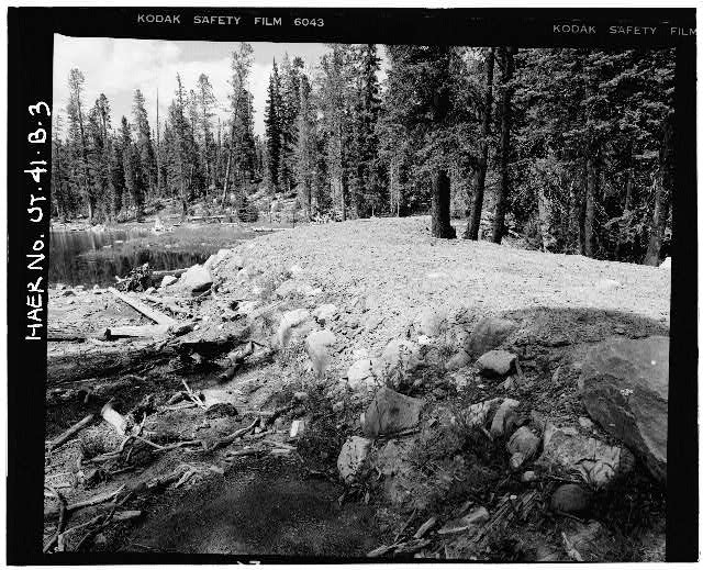 3. VIEW SHOWING DAM CREST AND UPSTREAM FACE, LOOKING...