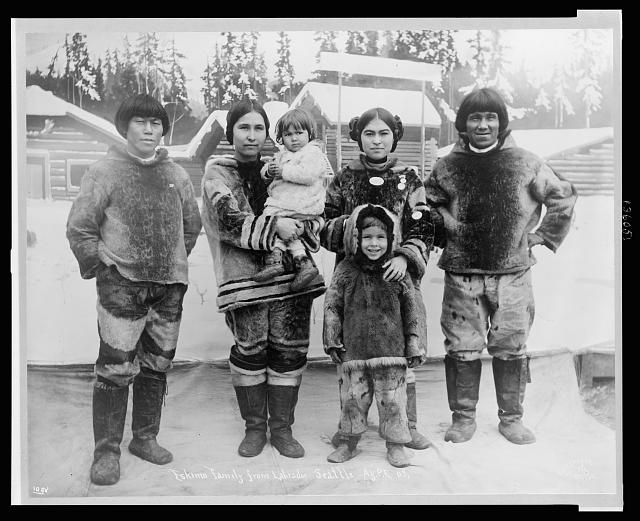 Eskimo family from Labrador Seattle A.Y.P.E.