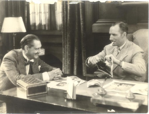 Alan Mowbray and Lionel Barrymore