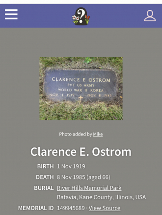 Clarence E. Ostrom