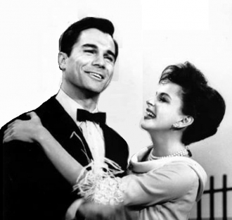 George Maharis and Judy Garland