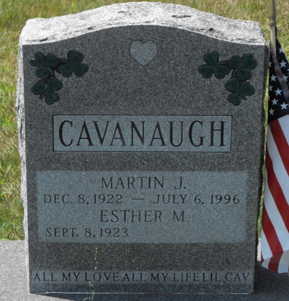 Esther M Cavanaugh gravesite