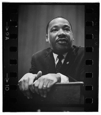 Martin Luther King press conference