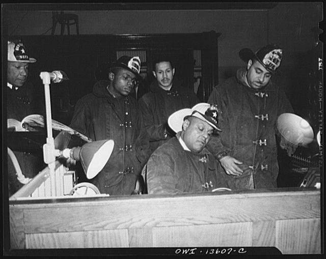 Washington, D.C. Firehouse Station No. 4. Lieutenant...