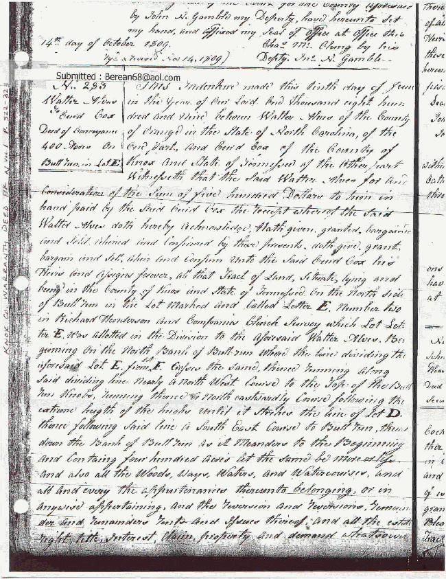 1809 Walter Alves Deed to Curd Cox (1-2)